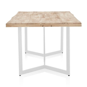 Mesa de comedor Jokul 180 Blanco - Roble
