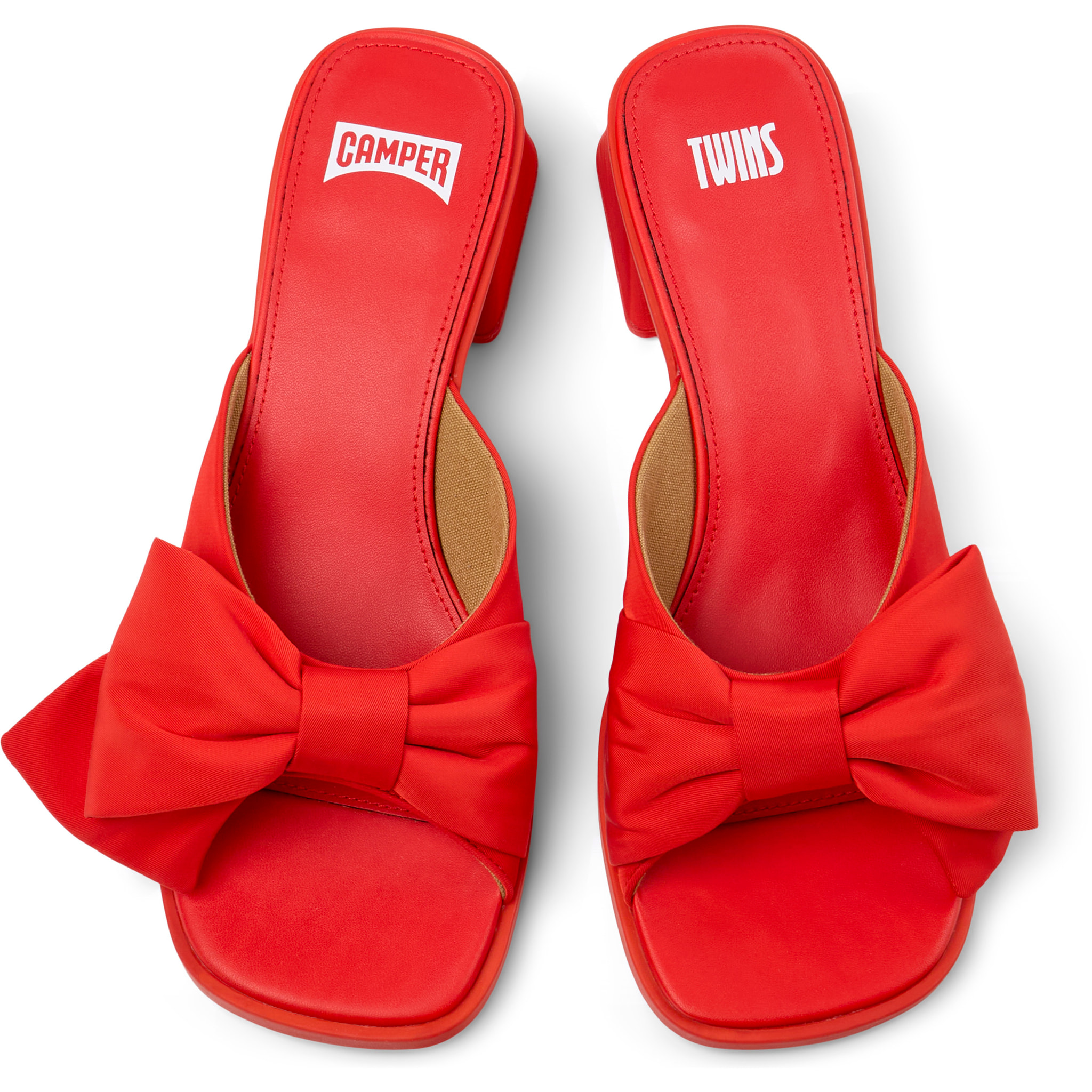 Sandalias - CAMPER Kora Sandal Twins - Rojo - Textil técnico