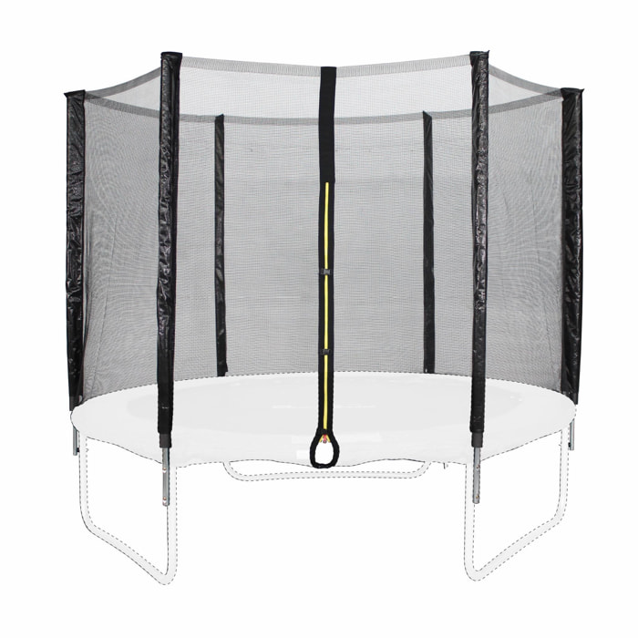 Kit de remplacement de filet de protection de trampoline. ANTARES OUTER. pour trampoline Pluton Ø250cm
