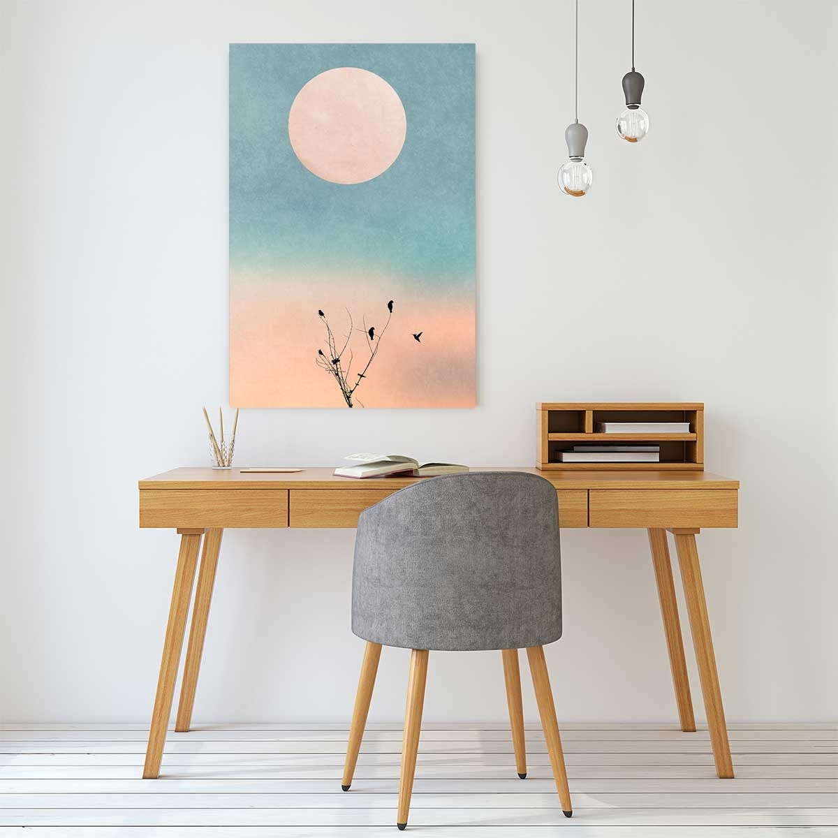 Tableau douceur de vivre Toile imprimée