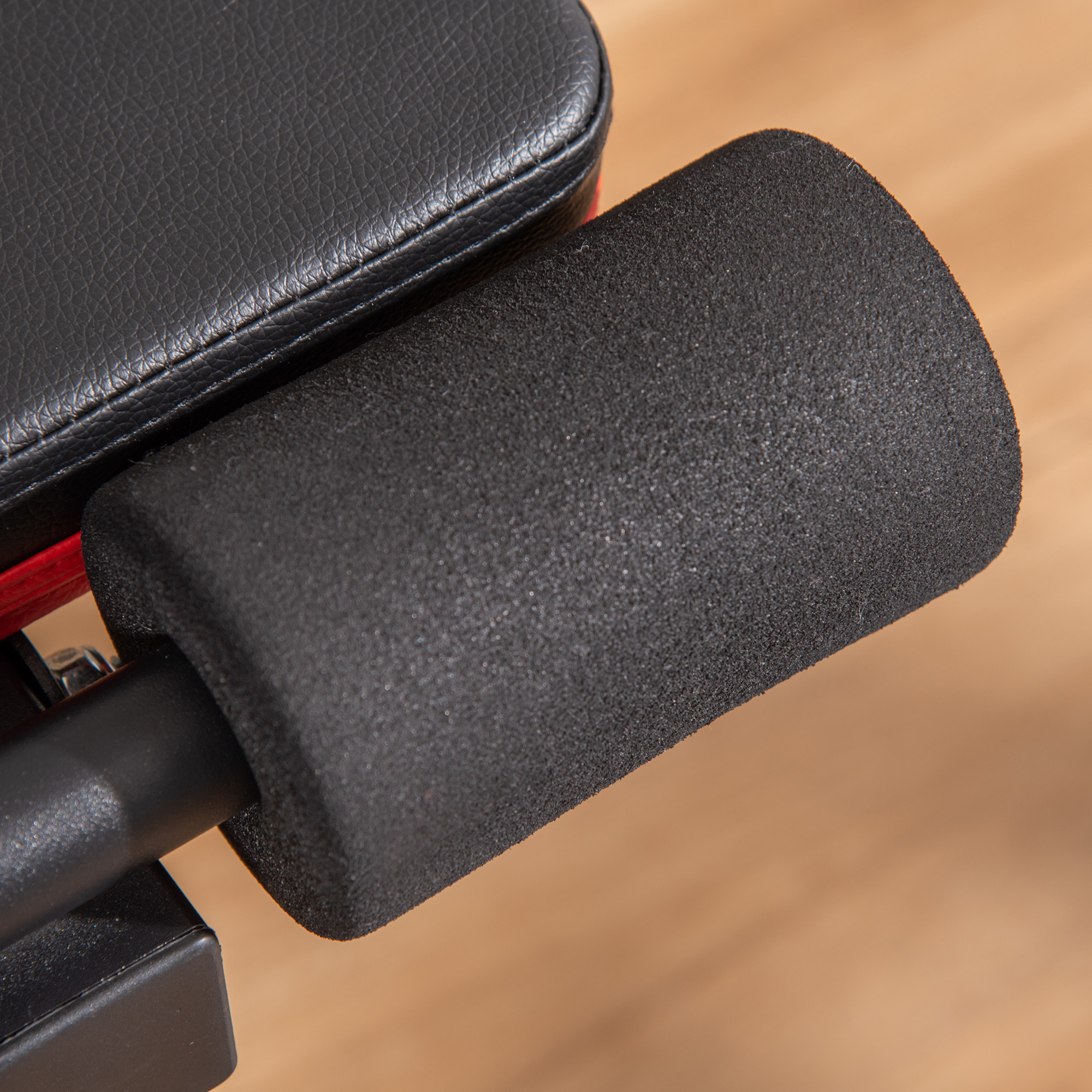 Banco de Pesas Plegable 2 en 1 Banco de Musculación de Acero con Altura Ajustable Respaldo Inclinable en 7 Posiciones para Entrenamiento en Hogar Gimnasio Carga 300 kg 116x43x56-116 cm Negro