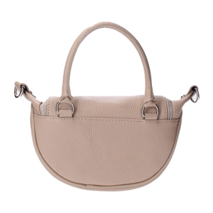 Borsa a mano da donna - Modello Mae - Vera pelle - 26.0 x 13.0 x 8.0 cm