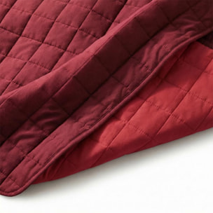 Copriletto una piazza e mezza estivo leggero double face 210x260 cm, trapunta estiva traspirante e morbida, coperta primaverile elegante e moderna, design reversibile per doppio stile, ideale per stagione calda, resistente e facile da lavare