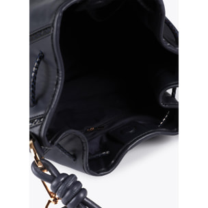 Borsa Judas con effetto pelle di serpente