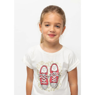 Camiseta de Niña Zapatillas Conguitos