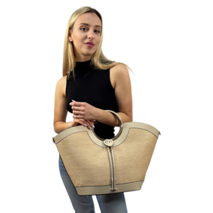 Borsa a mano Cheval Firenze Clara S/S Beige