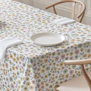 Nappe imprimée anti-tâches THELMA MULTICOLORE