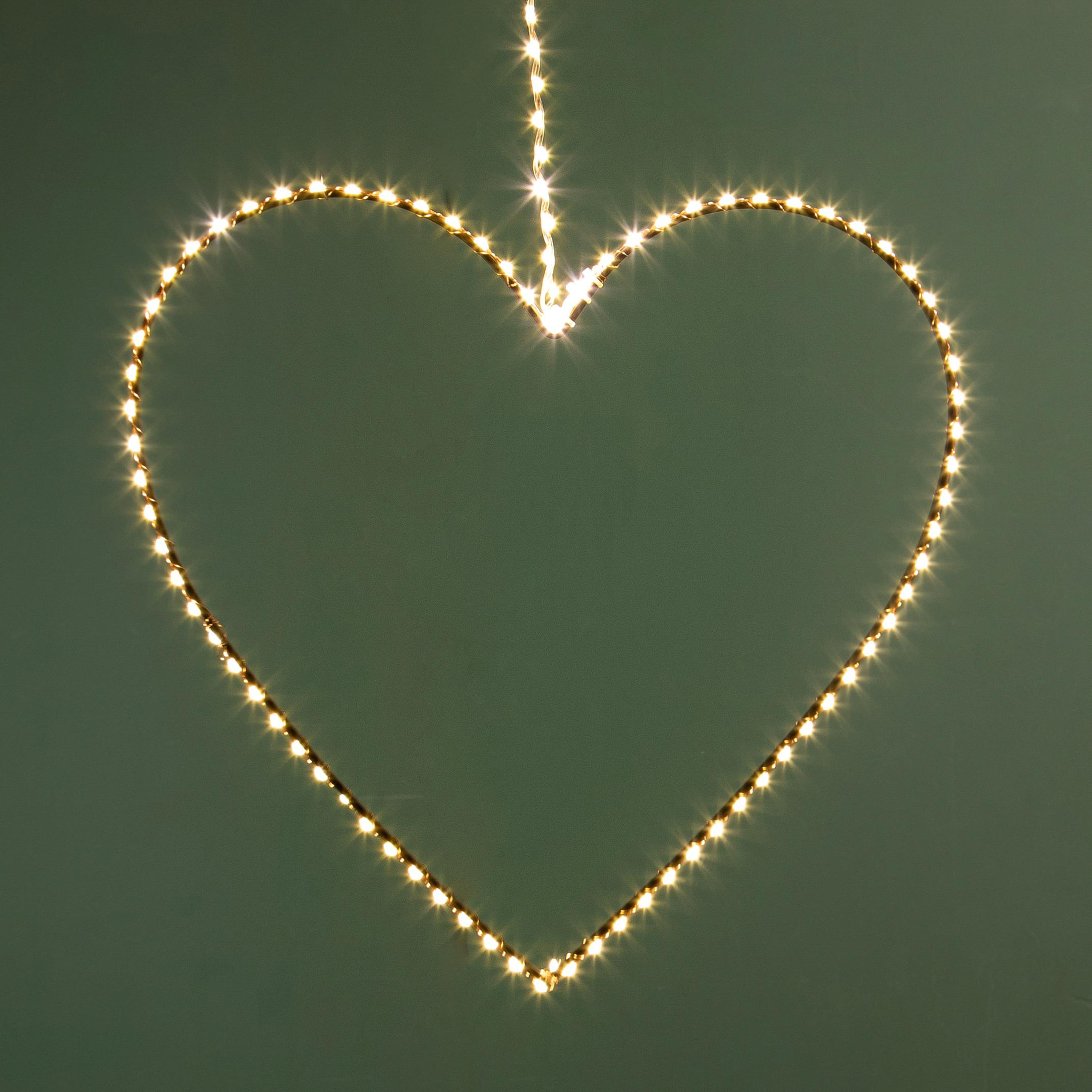 Cuore microled dm uso da esterno - Pezzi 1 - BIANCO - Bianchi Dino SpA