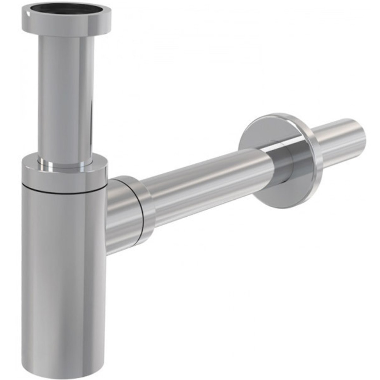 Ensemble lave-mains suspendu avec trou pour robinetterie a gauche, 40.5x20.5 + Siphon (SATBRE4020SL-SET2)