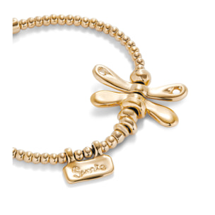 Pulsera SER REBELDE DORADO M