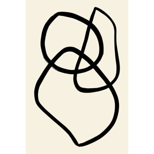 Tableau line art bold II Tableau alu Dibond