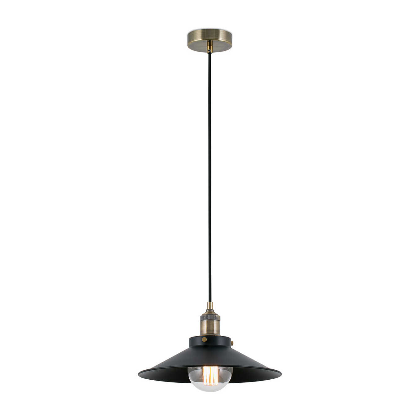 MARLIN Lampe suspension noir