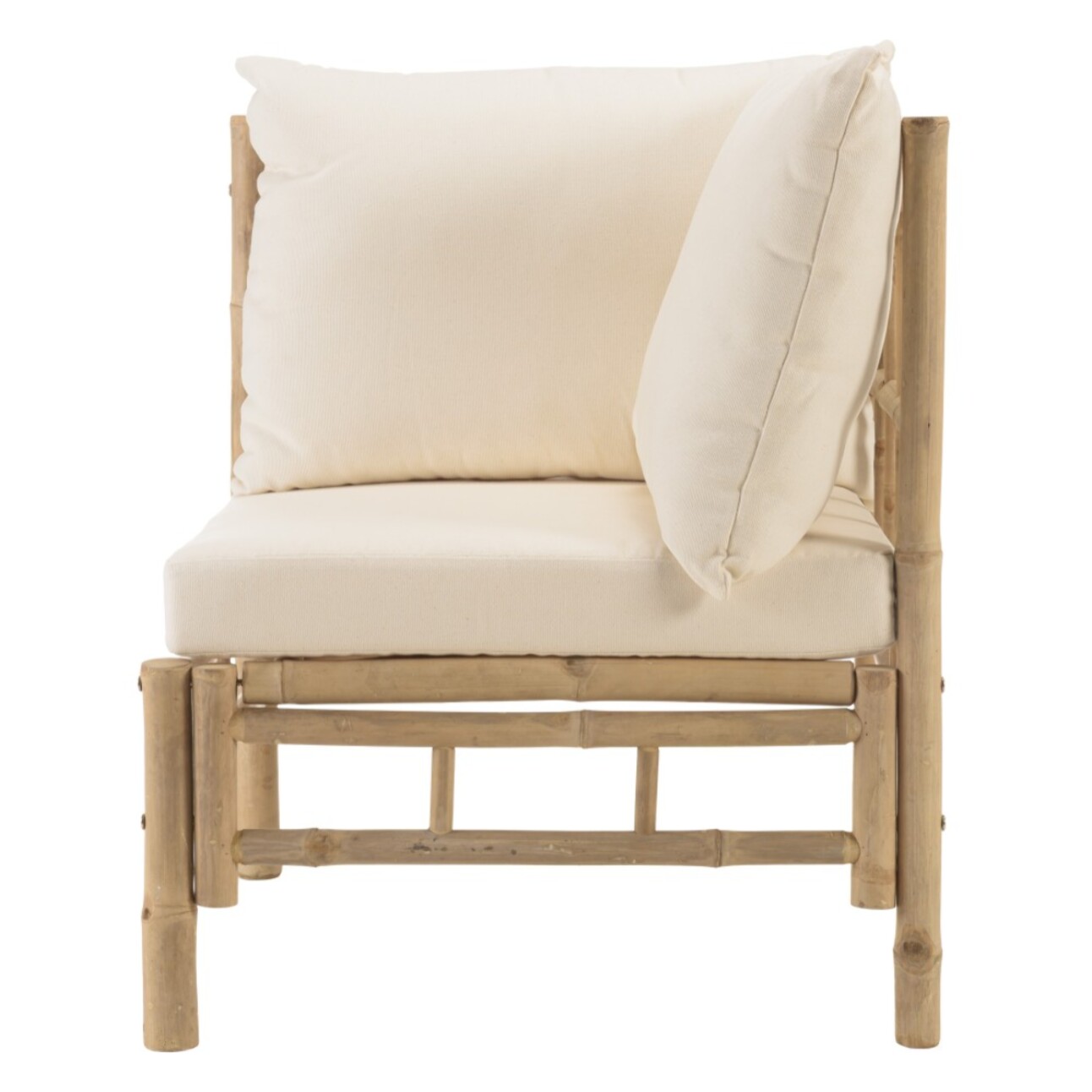 VITAL - Canapé 6 p. 1 table basse en bambou