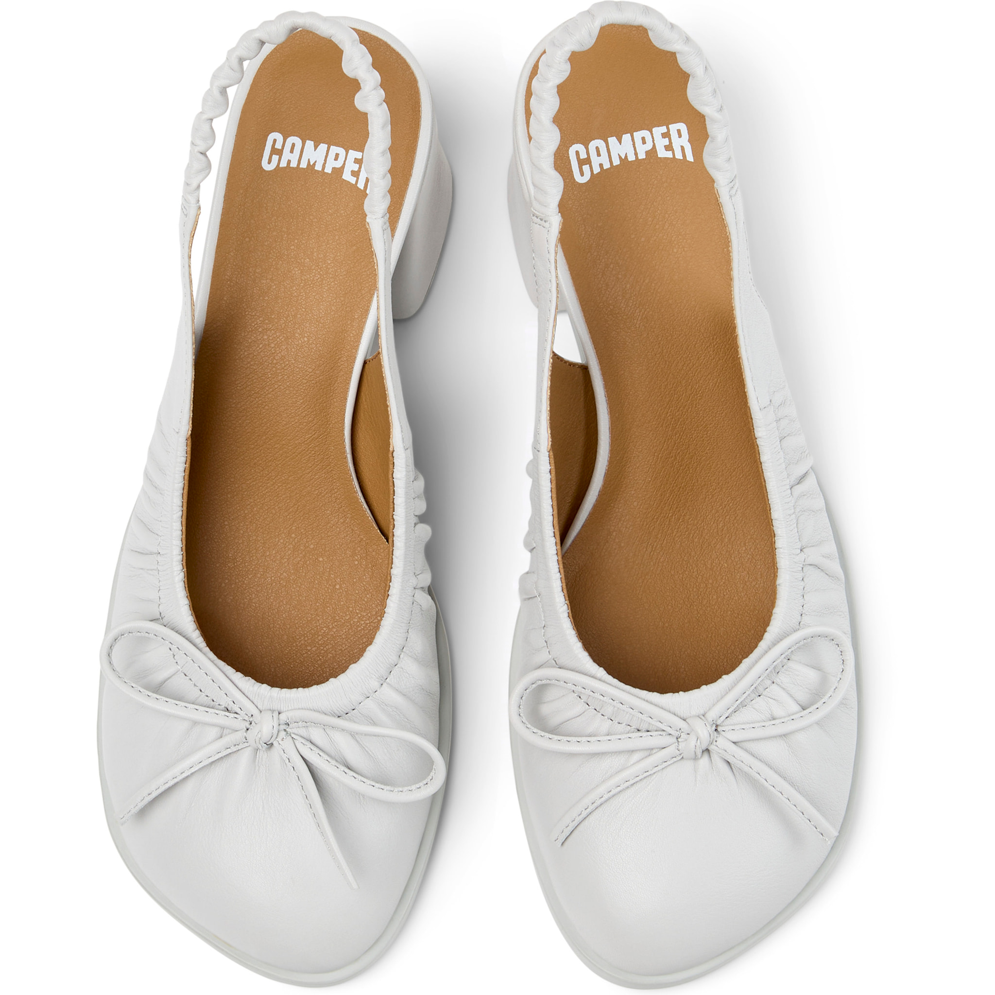 Zapatos de tacón - CAMPER Kora - Gris - Cuero liso