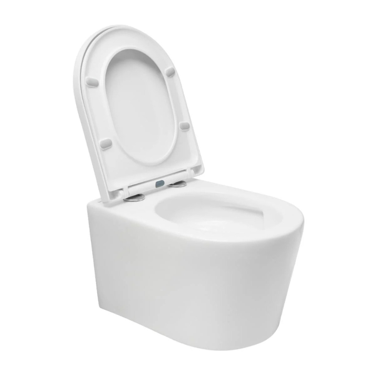 Brevis WC suspendu sans bride avec abattant SoftClose, rinçage Vortex, fixations invisibles, blanc (SATBRE010RTORP)