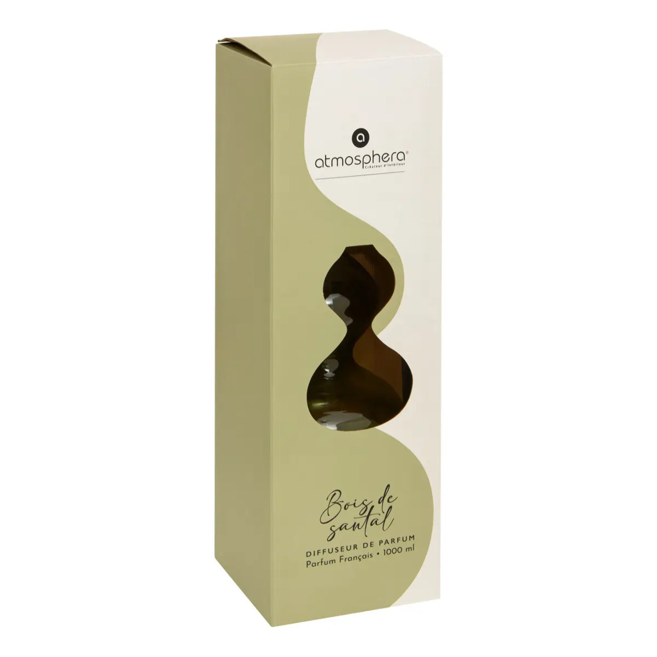 Diffuseur de parfum Hanae 1000 ml verre santal