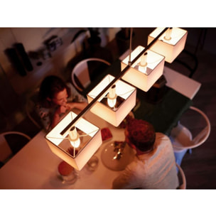 Ampoule LED connectée PHILIPS HUE E14 White Flamme pack de 2