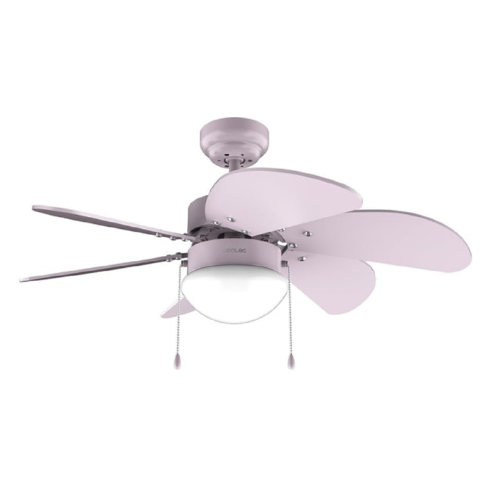 Cecotec Ventilador de techo con luz EnergySilence Aero 3600 Vision Full Purple C