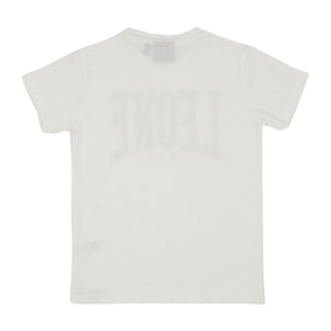 Camiseta básica de manga corta niño logo grande