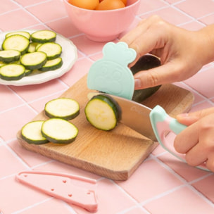 Couteau CHEFCLUB du chef chefclub kids pastel