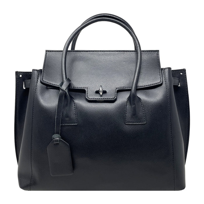 Borsa a Mano Elegante in Vera Pelle Made in Italy
