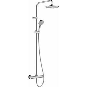 Colonne de douche Vernis Blend 200 1jet EcoSmart 9 l/min av mitigeur thermostatique de douche Chromé - HANSGROHE - 26089000