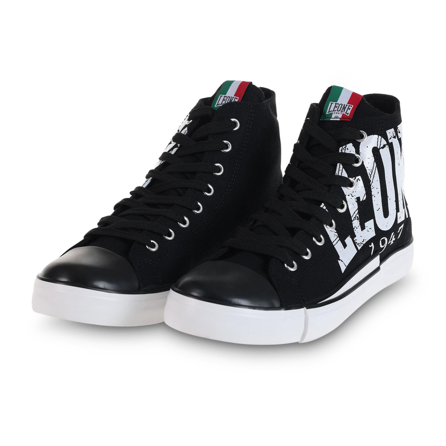 Sneakers da uomo alte Leone Canvas Brand