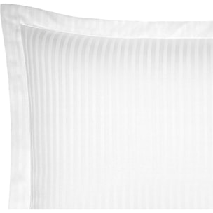 Lot de deux taie d'oreiller 100% satin coton amboise