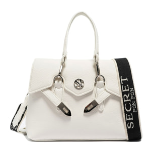 Borsa a mano da donna - Modello Seraphina Plus - 100% poliuretano - 26.0 x 19.5 x 11.0 cm