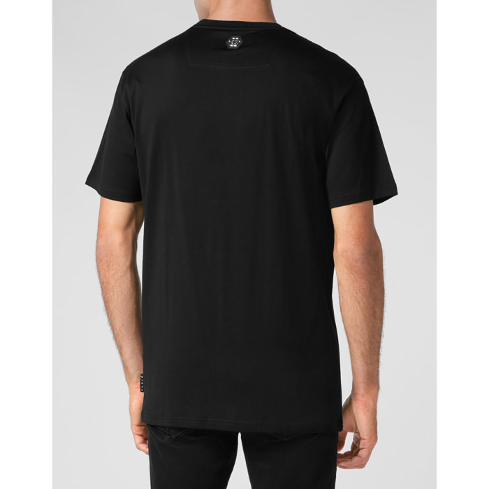 PHILIPP PLEIN Camiseta de cuello redondo y manga corta GOTHIC PLEIN