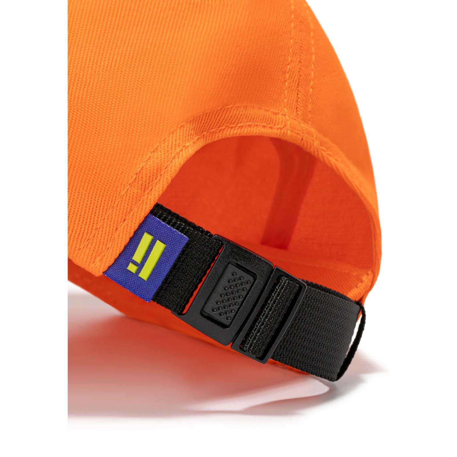 Gorra Unisex Basic Flag Cap Naranja / Azul D.Franklin