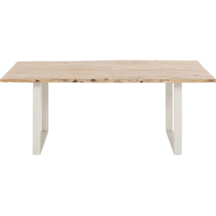 Table Harmony acacia argent Kare Design