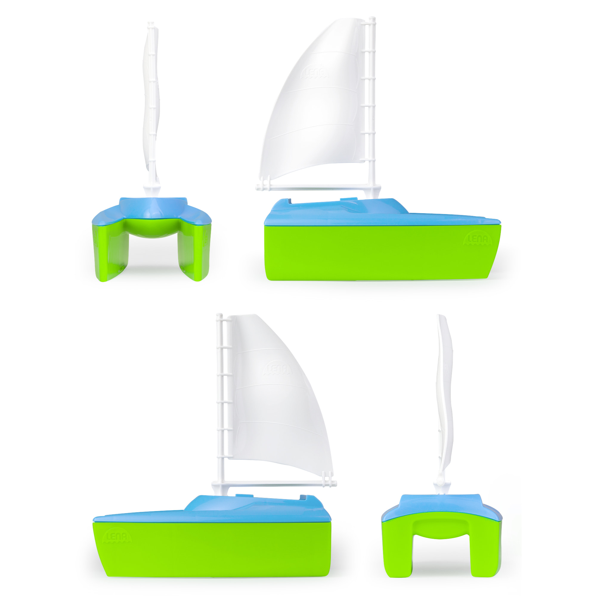 Boaties Sailboat and Sport boat, bag with header