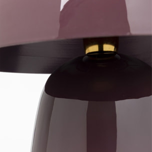 Lampe Fungo 44cm violette Kare Design