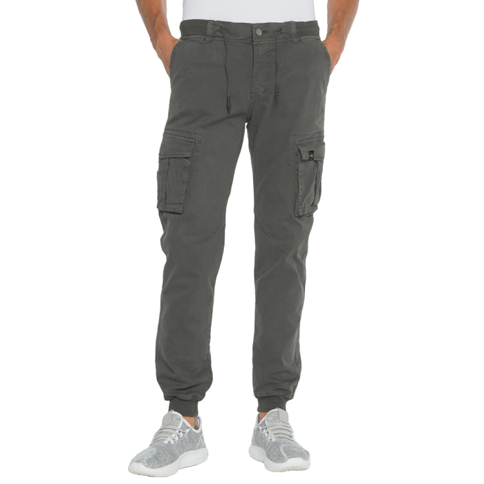 Pantalón cargo Hot Buttered Arborek Gris
