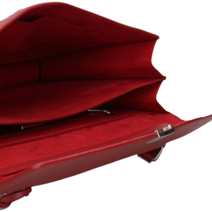 Borsa a spalla da donna Made in Italy - Modello Ereba Ultra - 100% pelle - 34.5 x 21.0 x 10.0 cm