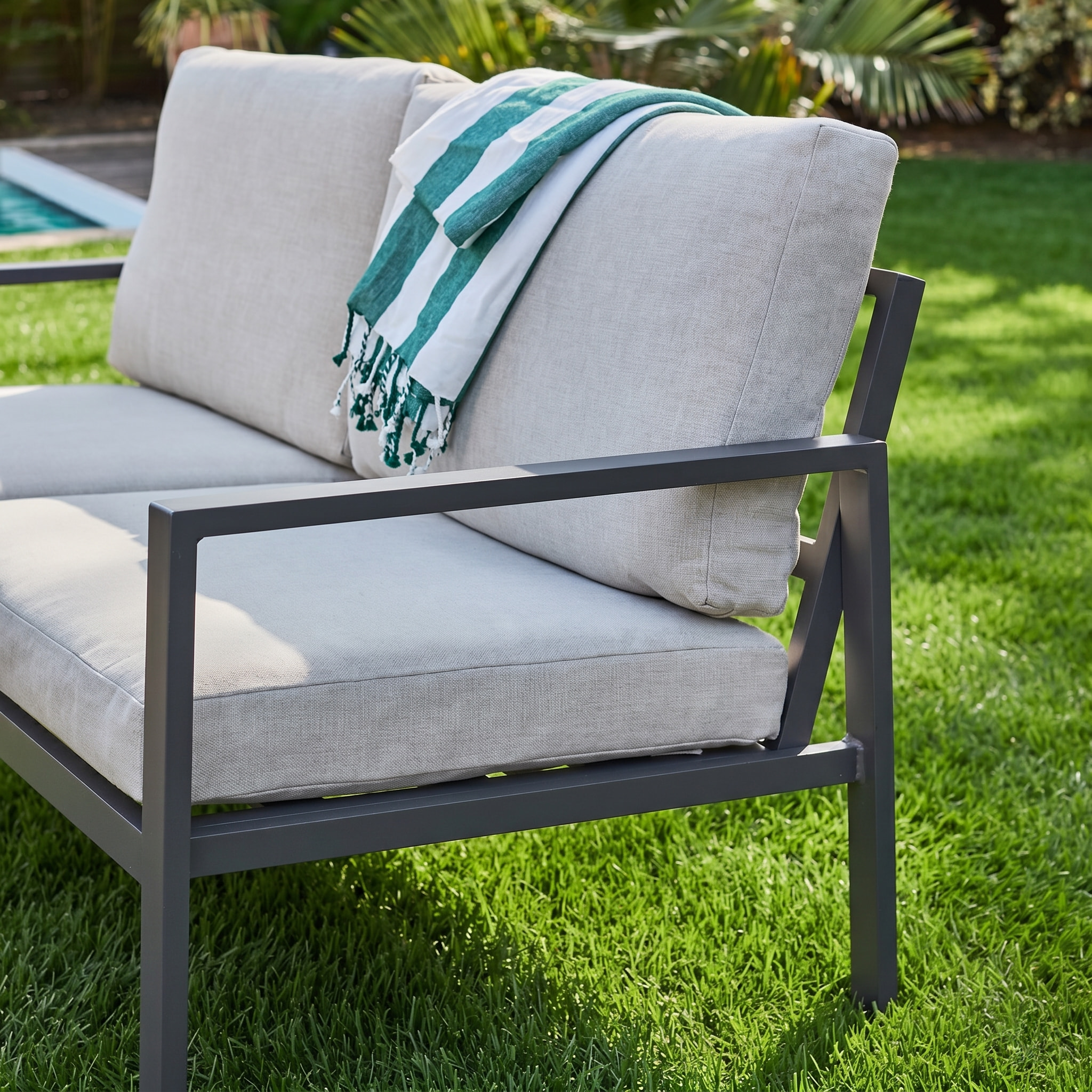 Salon de jardin aluminium 4 places ONARA