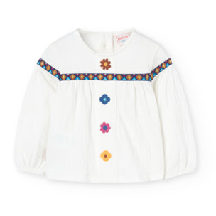 Camiseta punto engomada de bebé -BCI