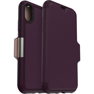 Etui OTTERBOX iPhone Xs Strada prune