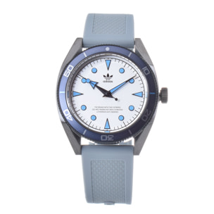 Reloj Adidas AOFH22003 Hombre Analogico Cuarzo con Correa de Silicona