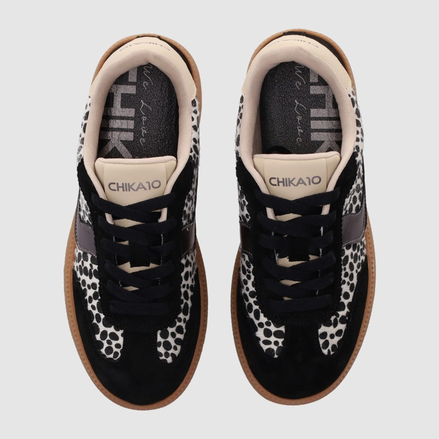 Deportivos - Negro - Tacón: Bajo