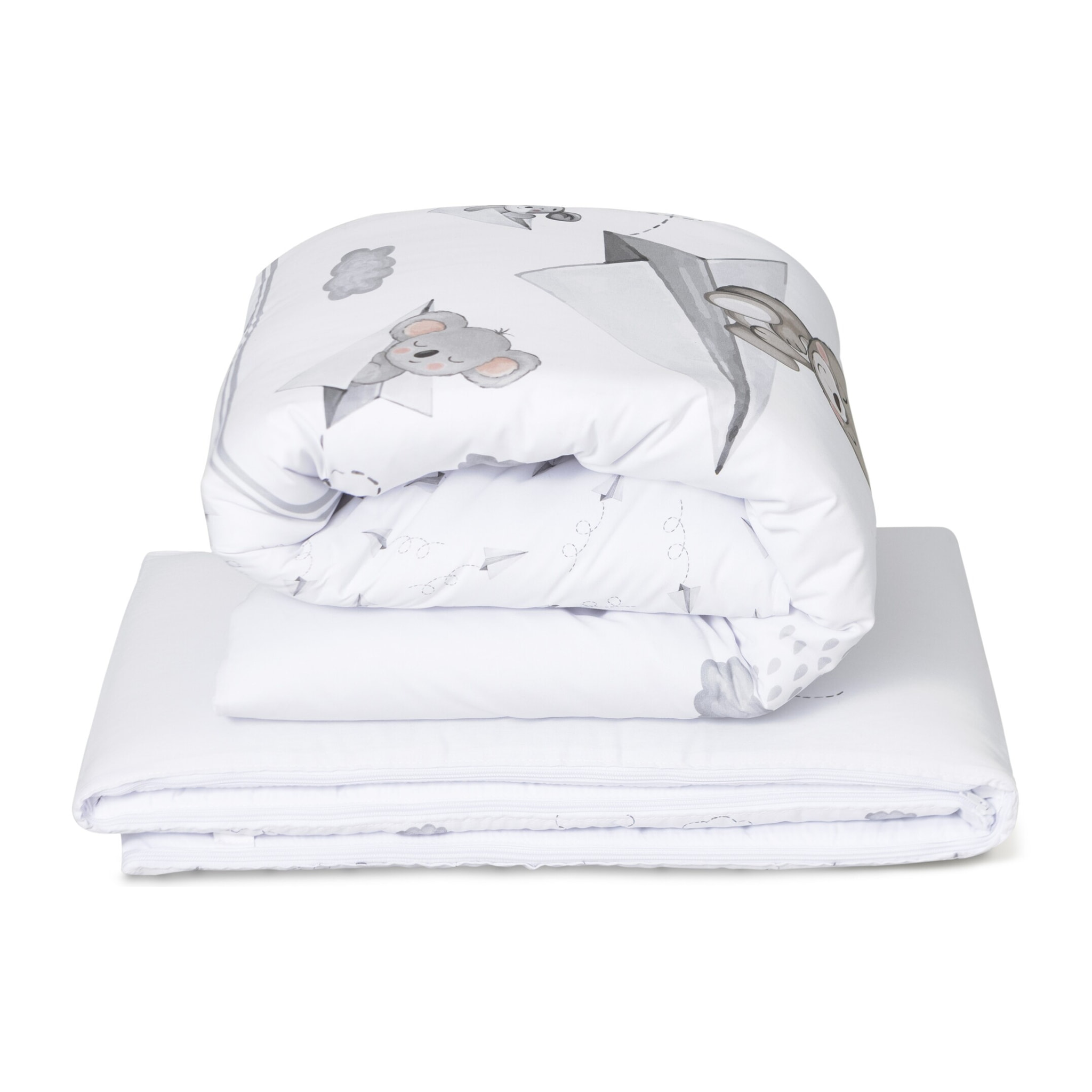 Set Textil Baúl y Funda Nórdica Paper Plain