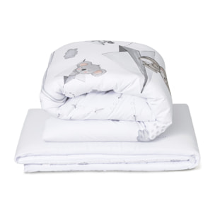 Set Textil Baúl y Funda Nórdica Paper Plain