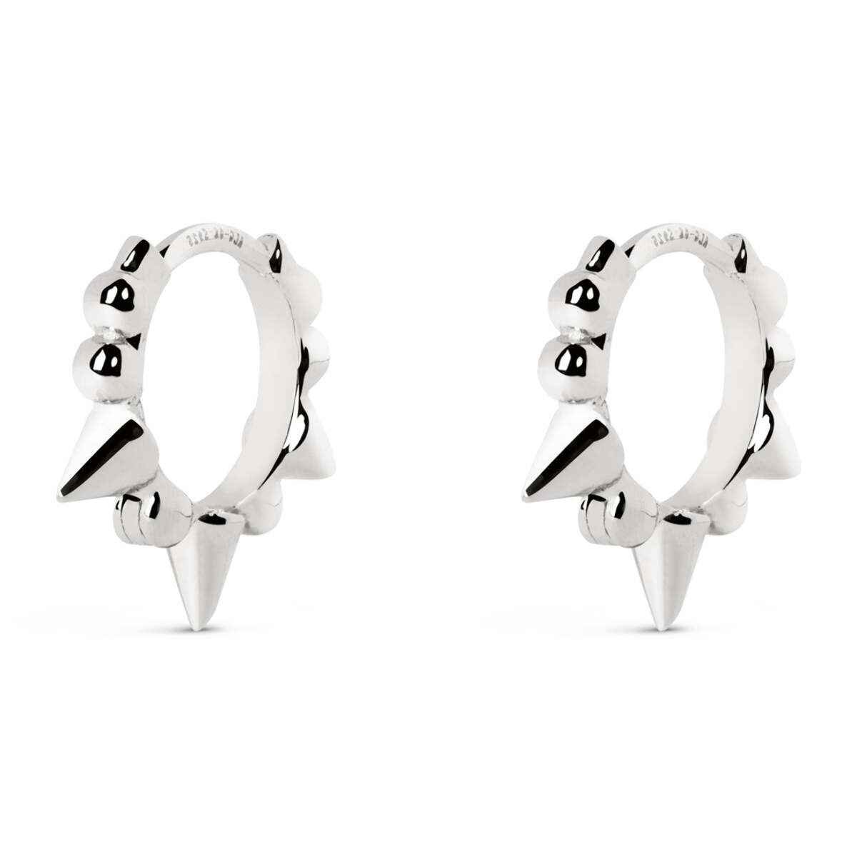 Orecchino Rolling Single in Argento