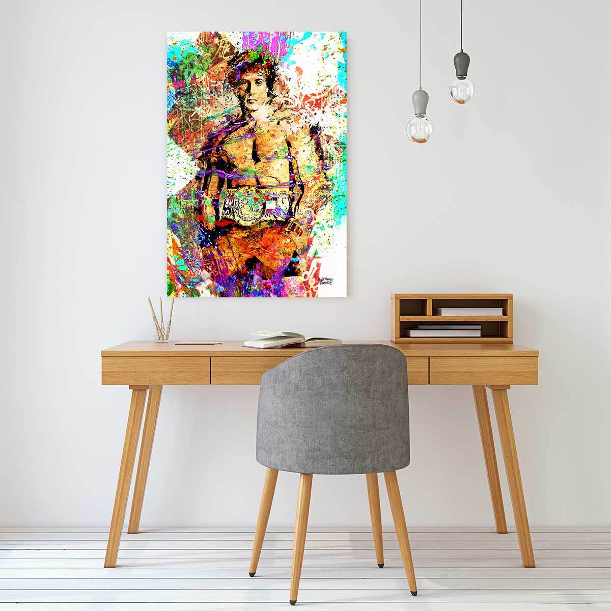 Tableau balboa street art  Tableau alu Dibond