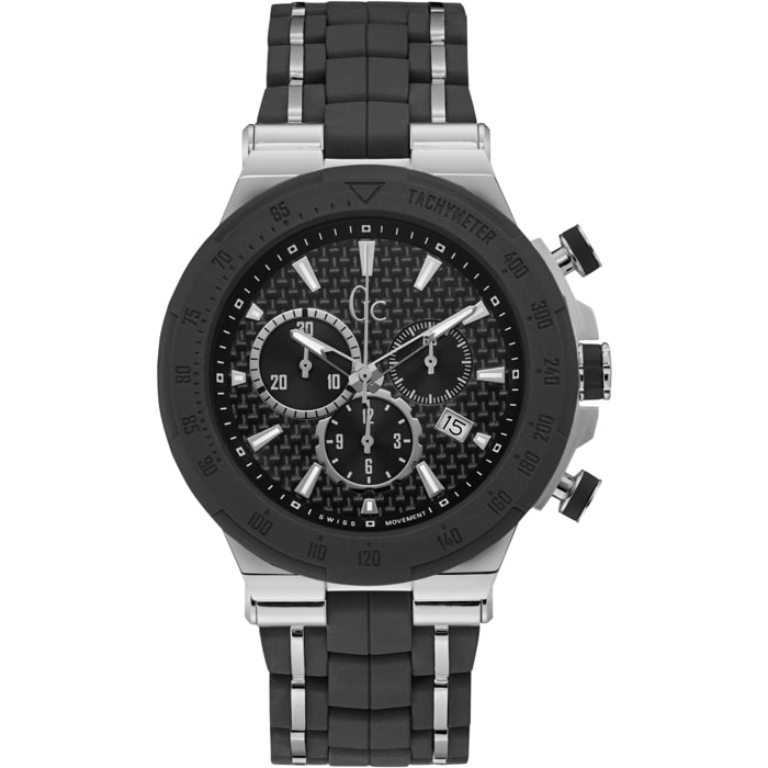 Reloj Gc Y35003G2 Hombre Analogico Cuarzo con Correa de Acero inoxidable