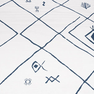 Tapis berbère tissé motif ethnic HAGE