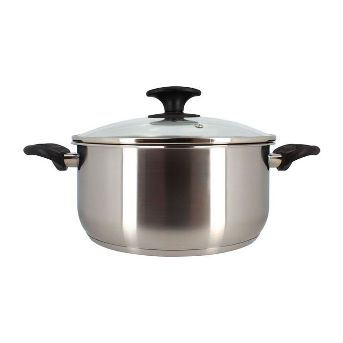 Faitout en acier inoxydable 24cm - tous feux FIRST