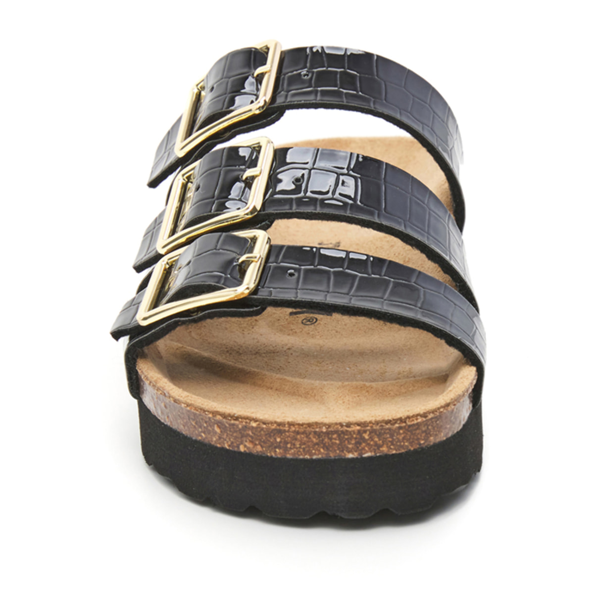 SANDALO CON ZEPPA BILLOWY NERO