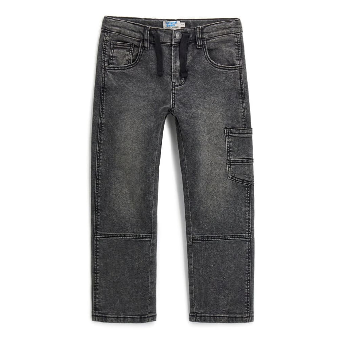 Jeans - cotone - nero denim